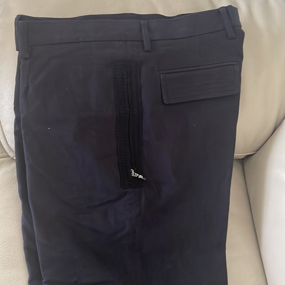 Bilancioni New without tags Men’s cotton pant with zipper pockets stitch details - Picture 2 of 6